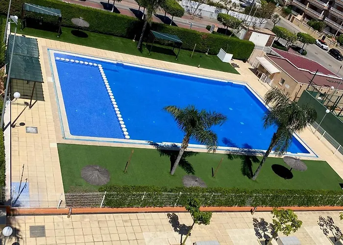 Apartamento Nuevo Con Gran Terraza Y Wifi En Canet