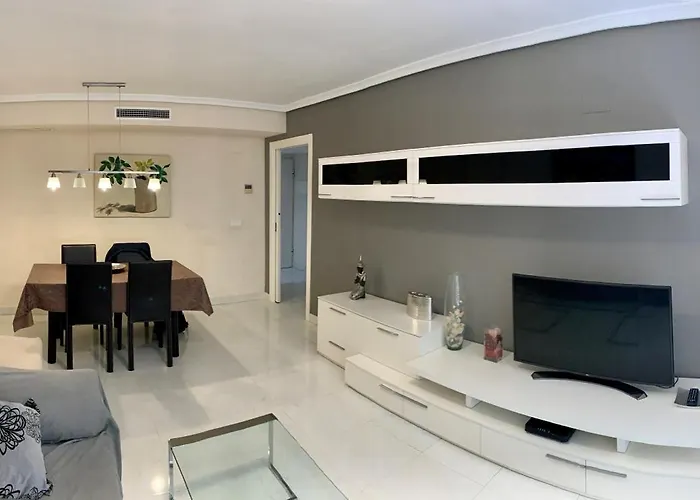 Apartamento Nuevo Con Gran Terraza Y Wifi En Canet